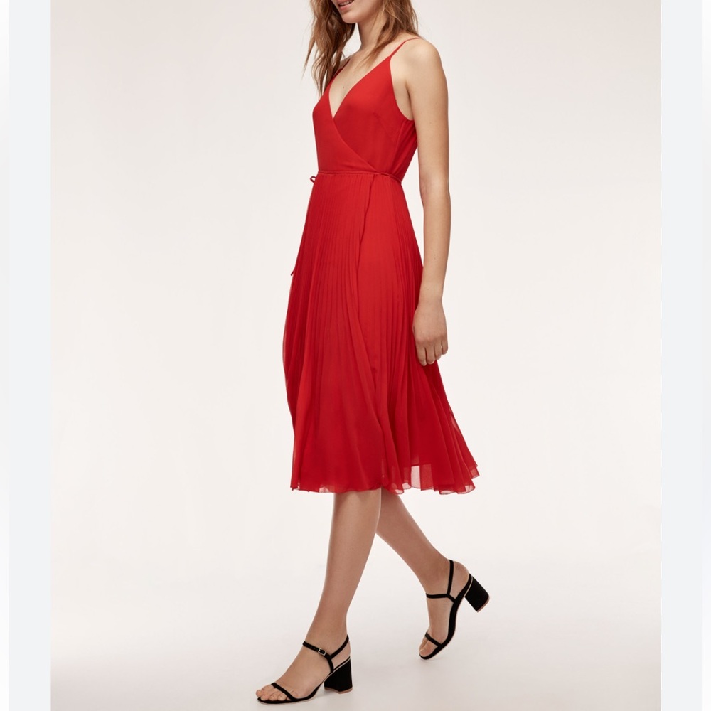 Aritzia Red Mini Dress